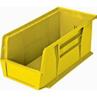 Ultra Stack & Hang Bin, 5-1/2" W x 5" H x 10-7/8" D, Yellow Duraquip Inc