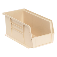 Ultra Stack & Hang Bin, 5-1/2" W x 5" H x 10-7/8" D, Ivory Duraquip Inc