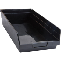 Recycled Shelf Bins, 8-3/8" W x 17-7/8" D x 4" H, 40 lbs. Capacity Duraquip Inc