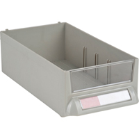 Tiroir de rechange pour armoires de pi&egrave;ces KPC-400, Plastique, 4-11/16" la x 8-5/8 p, 2-7/10" h, Gris Duraquip Inc