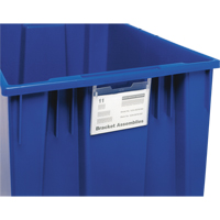 Label Holder for Stack & Nest Tote Duraquip Inc