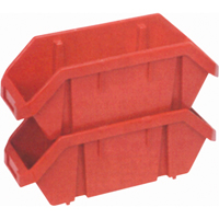 Boîtes &agrave; ramassage rapide "Quick Pick", 5" x 6,625" x 12,5", Rouge Duraquip Inc