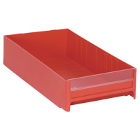 ARMOIRE TIROIR ROUGE 11"LX 5 5/8"LAX2 1/2"H, 5-5/8" la x 11" p x 2-1/2" h, Rouge Duraquip Inc