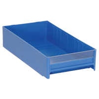 ARMOIRE TIROIR BLEU 11"LX5 5/8"LAX2 1/2"H, 5-5/8" la x 11" p x 2-1/2" h, Bleu Duraquip Inc