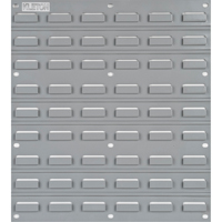 Panneau perforé en métal pour bacs, 16 bacs, 18" la x 1/8" p x 19" h CF411 | Duraquip Inc