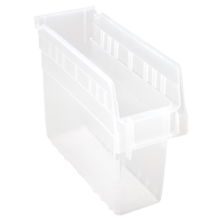 Bacs pour &eacute;tag&egrave;re Store-Max, 4-3/8" la x 8" H x 11-5/8" p, Transparent, Capacit&eacute; 44 lb Duraquip Inc
