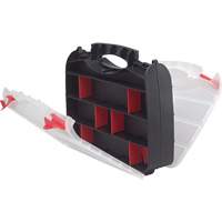Boîte &agrave; compartiments en plastique, 10,25" la x 12,25" p x 3" h, 32 compartiments Duraquip Inc