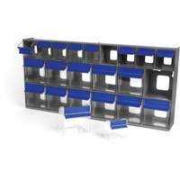 Compartiments pour bacs inclinables, 23-5/8" la x 3-5/8" p x 11-1/6" h, 21 tiroirs CG076 | Duraquip Inc