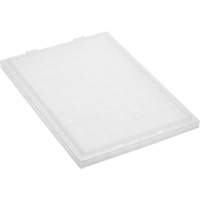 Heavy-Duty Stack & Nest Tote Cover Duraquip Inc