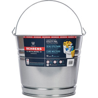 Pail, Galvanized Steel, 9 L Duraquip Inc