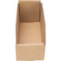 Boîtes profondes en carton ondul&eacute;, 3-3/4" la x 11-1/4" p x 4-1/2" h, Beige Duraquip Inc