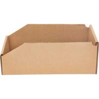 Boîtes profondes en carton ondul&eacute;, 5-3/4" la x 11-1/4" p x 4-1/2" h, Beige Duraquip Inc