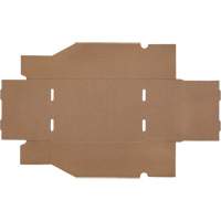 Boîtes profondes en carton ondul&eacute;, 7-5/8" la x 11-5/16" p x 4-1/2" h, Beige Duraquip Inc