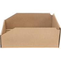Boîtes profondes en carton ondul&eacute;, 8-3/4" la x 11-1/4" p x 4-1/2" h, Beige Duraquip Inc