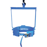 Ensemble de l&egrave;ve-baril manuel inclinable, Baril de 55 gal. US (45 gal. imp.), Capacit&eacute; 800 lb/363 kg Duraquip Inc