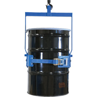 Ensemble de l&egrave;ve-baril manuel inclinable, Baril de 55 gal. US (45 gal. imp.), Capacit&eacute; 800 lb/363 kg Duraquip Inc