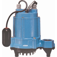 Pompes de puisard/pour effluents pour températures élevées, 50 gal./h, 115 V, 10,1 A, 1/3 CV DA336 | Duraquip Inc