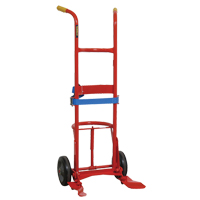 Overpack Hand Truck, Steel Construction, 55 US gal. ( 45 Imperial Gal.) Duraquip Inc