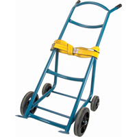 Drum Hand Truck , Steel Construction, 25 - 55 US Gal. (20 - 45 Imperial Gal.) Duraquip Inc
