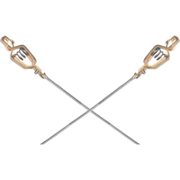 Light-Duty Bonding & Grounding Wire Assemblies - Two Alligator Clips Duraquip Inc