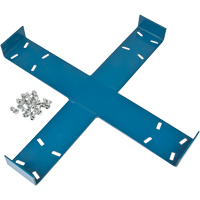 Cadre de socle roulant pour barils, Acier, Capacit&eacute;e 750 lb, Diam&egrave;tre 24" Duraquip Inc