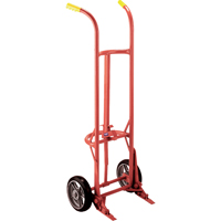 Chariots ergonomiques pour baril, Fabriqu&eacute; en Acier, 55 - 85 gal. US (45 - 70 gal. imp.) Duraquip Inc