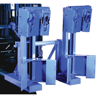 Manipulateur de barils MORSPEED 1500 pour chariot &eacute;l&eacute;vateur, Pour 30 - 85 gal. US (25 - 70 gal. imp.) Duraquip Inc