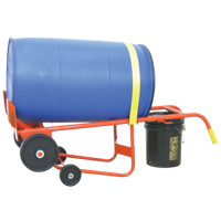 Chariot pour baril de s&eacute;rie 50BTW, Fabriqu&eacute; en Acier, 30 - 85 gal. US (25 - 70 gal. imp.) Duraquip Inc