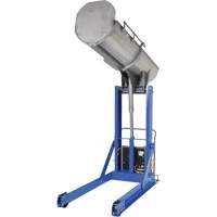 Tombereau hydraulique portatif pour baril, Pour 30 - 55 gal. US (25 - 45,8 gal. imp.) Duraquip Inc