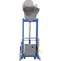 Tombereau hydraulique portatif pour baril, Pour 30 - 55 gal. US (25 - 45,8 gal. imp.) Duraquip Inc