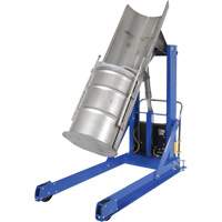 Tombereau hydraulique portatif pour baril, Pour 30 - 55 gal. US (25 - 45,8 gal. imp.) Duraquip Inc