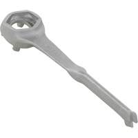 Single Ended Specialty Bung Nut Wrench, 1-1/2" Opening, 4-1/4" Handle, Non-Sparking Aluminum DC789 | Duraquip Inc