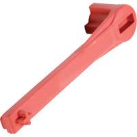 Single Ended Specialty Bung Nut Wrench, 1-1/4" Opening, 8" Handle, Non-Sparking Nylon DC791 | Duraquip Inc