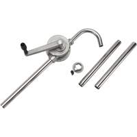 Pompe rotative pour baril, Acier inoxydable, Pour capacit&eacute; 55 gal., 12 oz/course Duraquip Inc