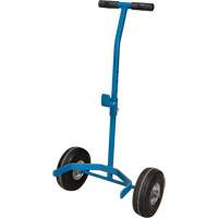 Cylinder Cart, Flat-Free Wheels, 15-1/2" W x 14-1/4" L Base, 600 lbs. Duraquip Inc