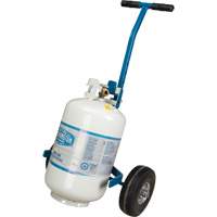 Cylinder Cart, Flat-Free Wheels, 15-1/2" W x 14-1/4" L Base, 600 lbs. Duraquip Inc