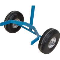 Cylinder Cart, Flat-Free Wheels, 15-1/2" W x 14-1/4" L Base, 600 lbs. Duraquip Inc
