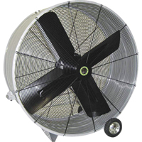 Ventilateurs tambour &agrave; entraînement par courroie, 1 Vitesses, Diam&egrave;tre de 48" Duraquip Inc