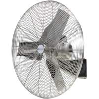 Stainless Steel Food Service Washdown Air Circulating Fans, Industrial, 20" Dia., 1 Speeds Duraquip Inc