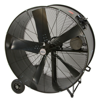 Ventilateur tambour robuste et fixe à courroie, 2 Vitesses, Diamètre de 42" EA662 | Duraquip Inc