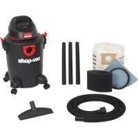 Aspirateur d'atelier s&eacute;rie bricolage & atelier, Secs-humides, 3,5 CV, 6 gal. US (22,7 litres) Duraquip Inc