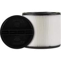 Filtre d'aspirateur, Filtre pour aspirateur, Cartouche, Pour 5 gal. US Duraquip Inc