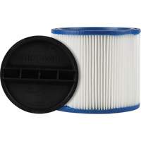 Filtre pour aspirateur pour d&eacute;bris secs/humides CleanStream Gore, Cartouche/Hepa, Pour 5 gal. US Duraquip Inc