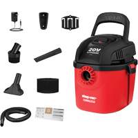 Cordless Wet/Dry Vacuum, 20 V, 1 gal. Capacity Duraquip Inc