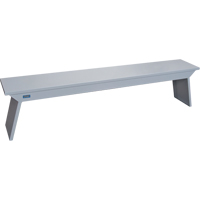 Locker Room Benches, Steel, 72" L x 12" W x 17" H Duraquip Inc