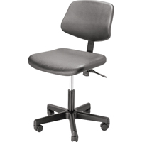 Ergonomic Seating, Polyurethane, Black, 250 lbs. Capacity Duraquip Inc