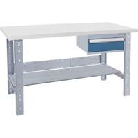 &eacute;tabli pr&eacute;conçu, 72" la x 30" p x 34" h, Capacit&eacute; 2500 lb Duraquip Inc