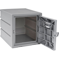 Locker, 12" x 15" x 12", Grey, Assembled Duraquip Inc