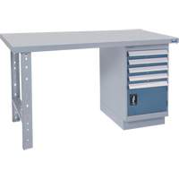&eacute;tabli, 60" la x 36" p x 34" h, Capacit&eacute; 2500 lb Duraquip Inc