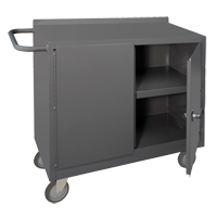 Armoire d'&eacute;tabli mobile, Acier Surface Duraquip Inc